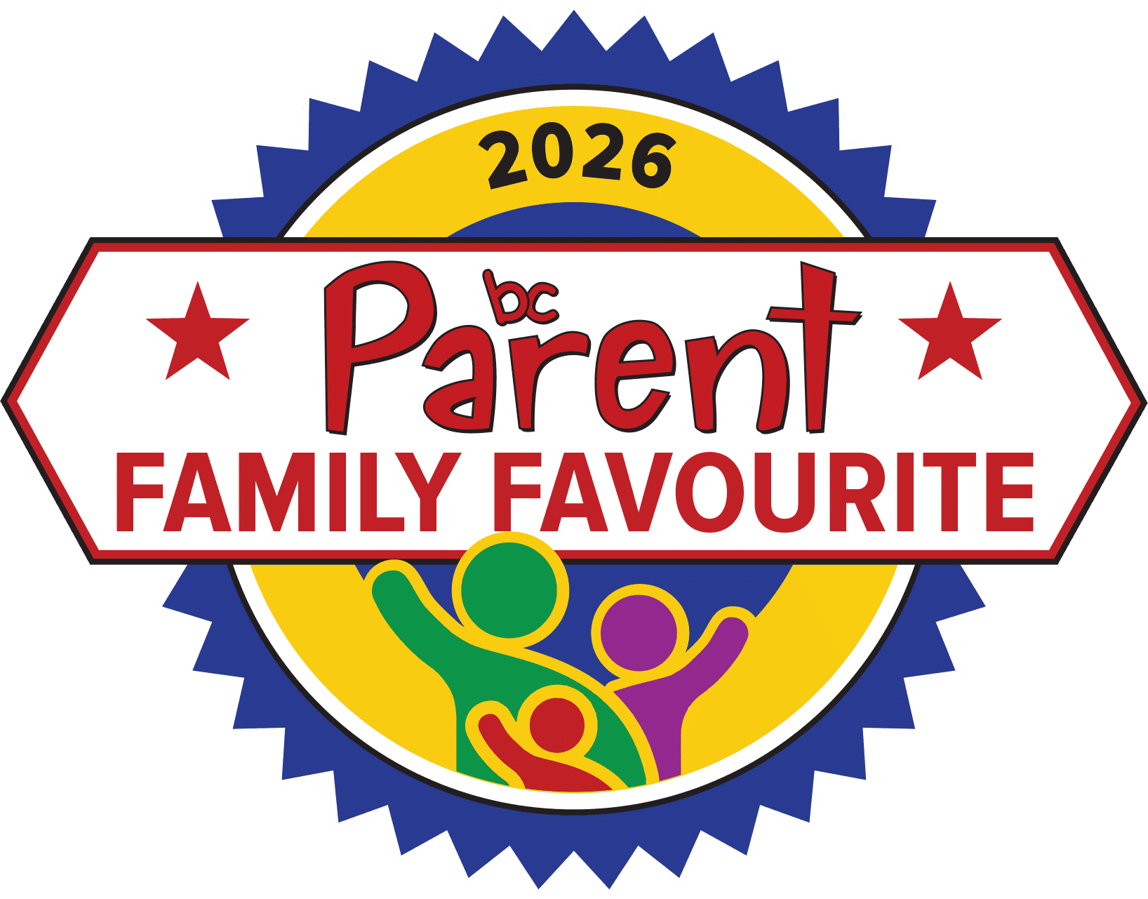 BC Parent Family Favourite 2026 award badge