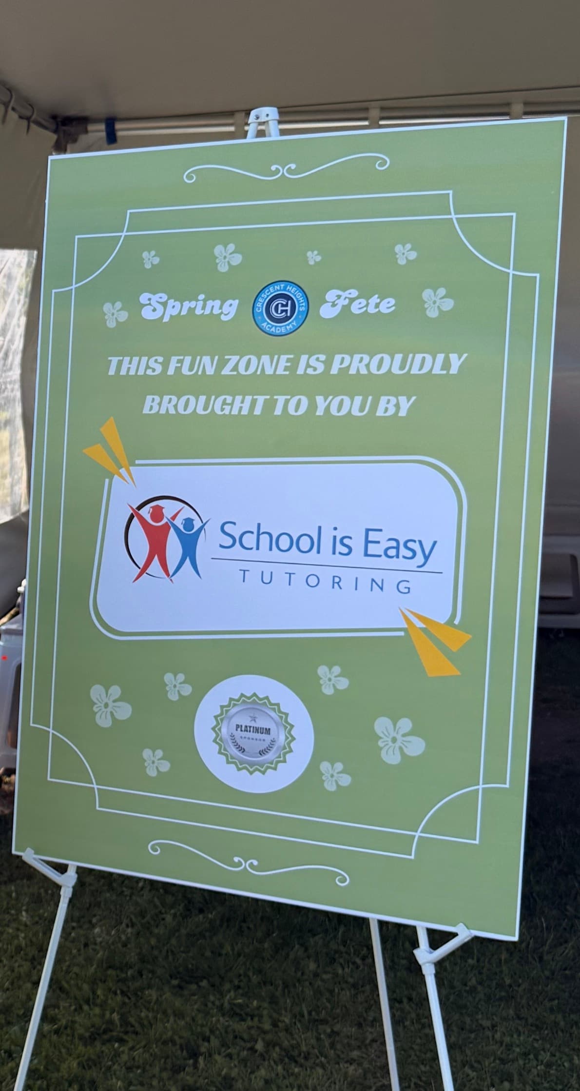 Spring Fete — Platinum Sponsor